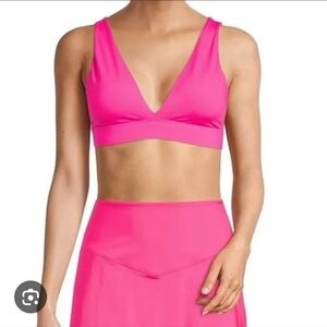 Antonio Melani Active Focus Lightweight V-Neck Coordinating Sports Bra Size L
